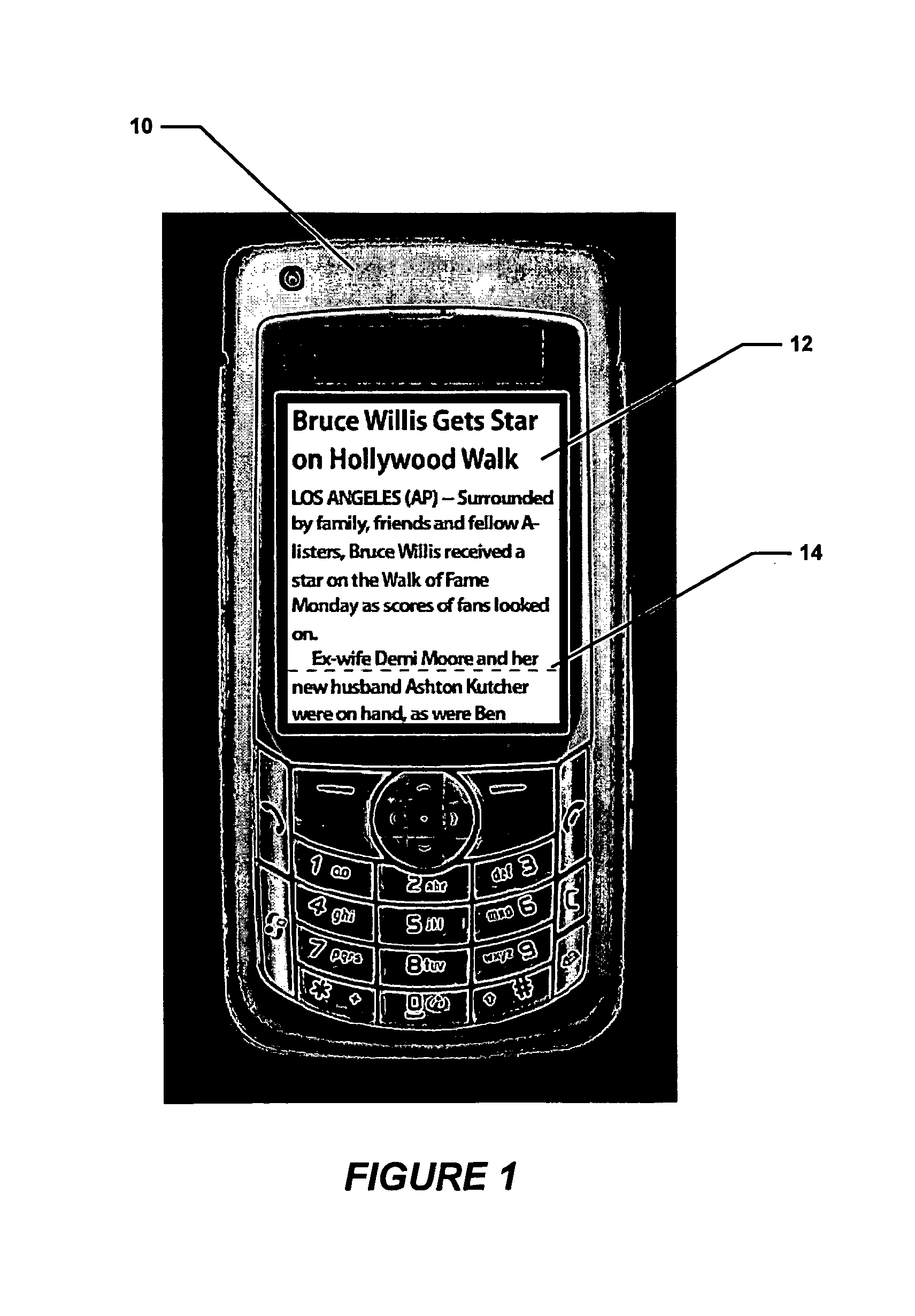 Method and apparatus indicating scroll position on a display