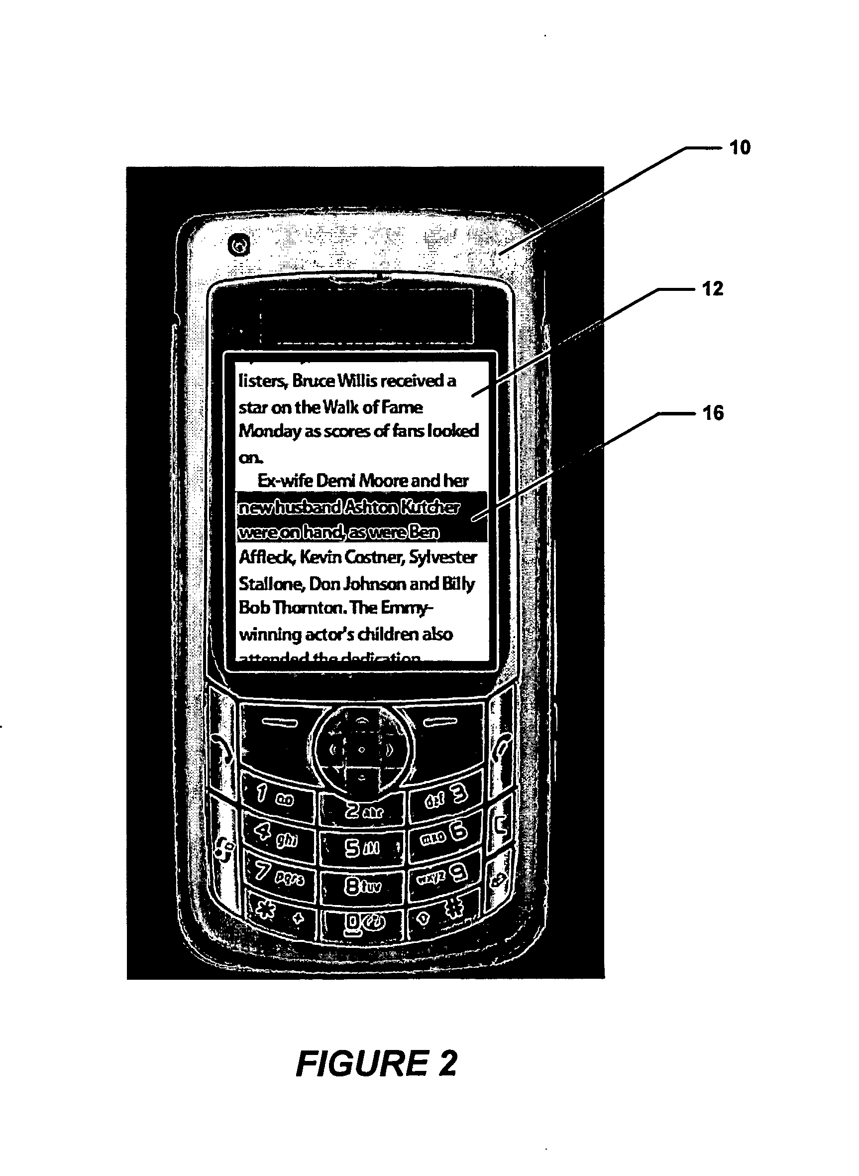 Method and apparatus indicating scroll position on a display