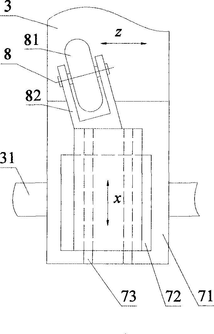 Rotary extrusion forming method of non-circular cross-section parts and equipment thereof