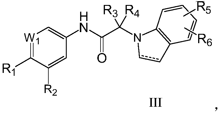 N-aromatic amide compound and preparation method and application thereof