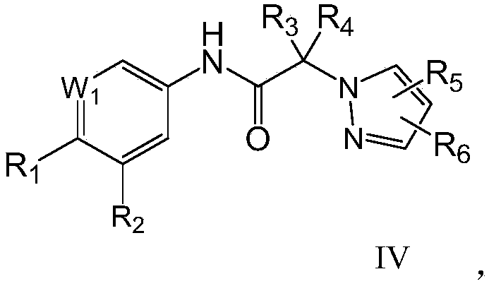 N-aromatic amide compound and preparation method and application thereof