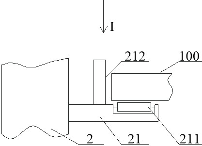 Household door sheet conveying device