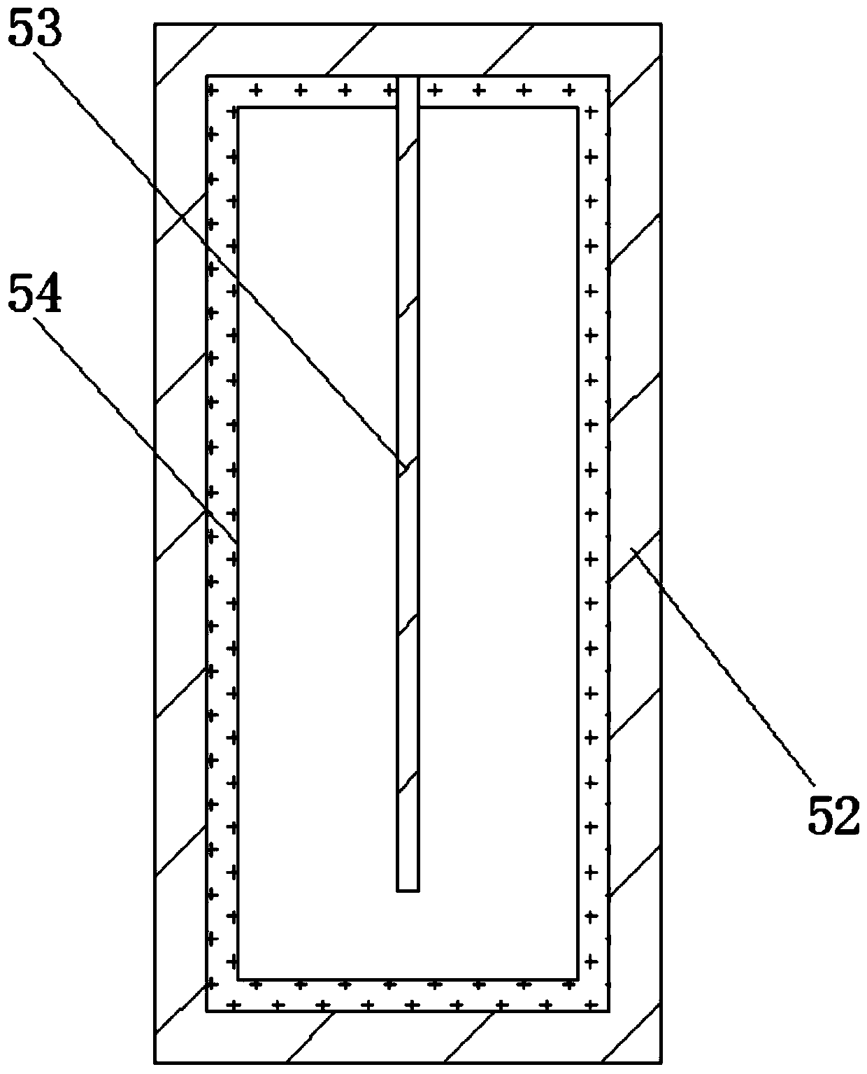 Multi-path electroplating liquid iron removal device and multi-path electroplating liquid iron removal method