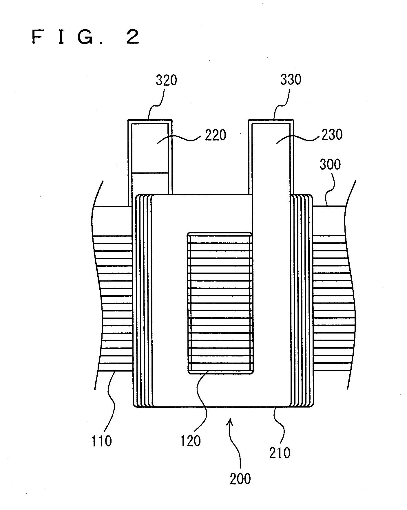 Connection line used for stator of electric motor, stator including that connection line, and method for bending the connection line