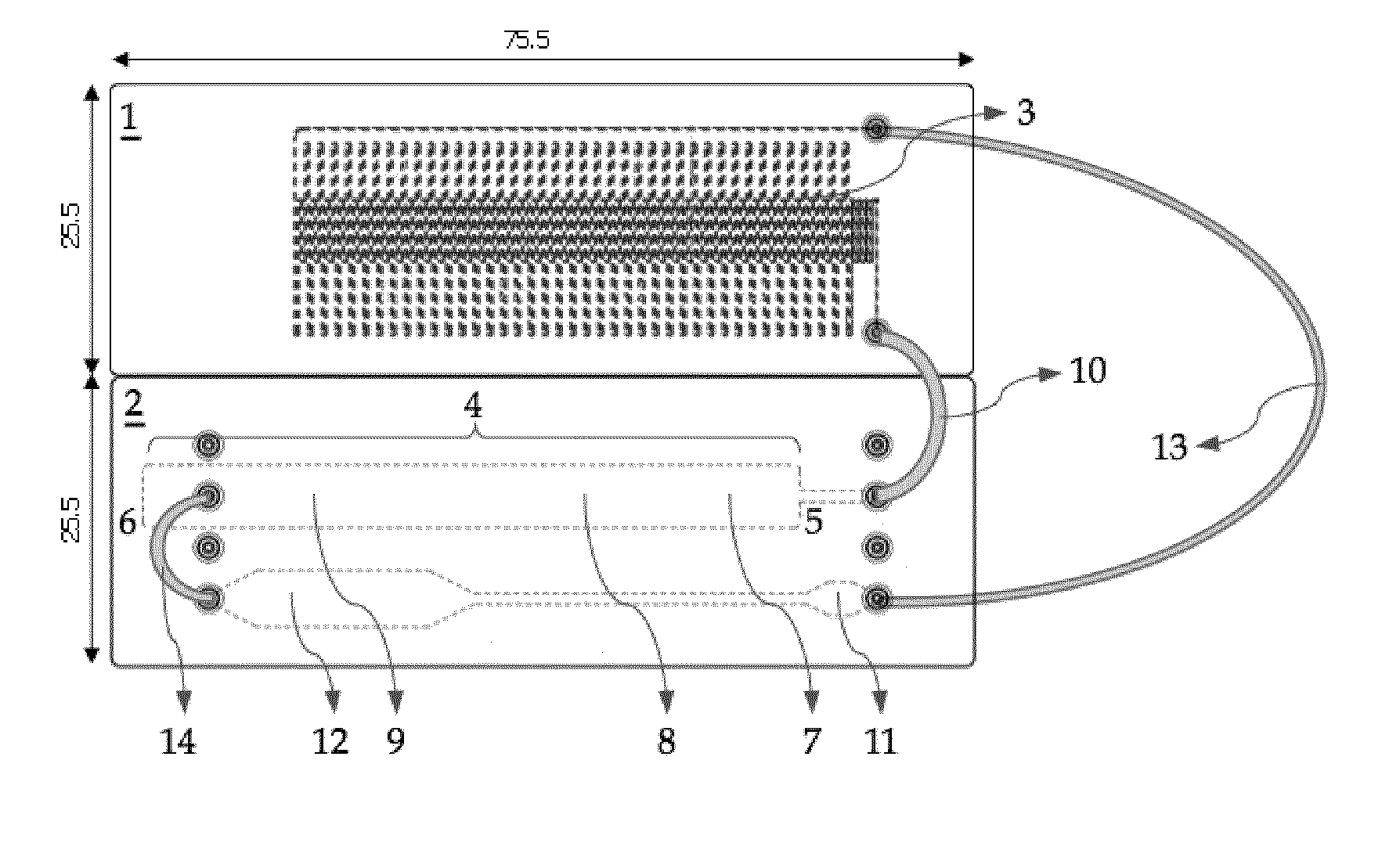 Method and device for rapid detection of amplified nucleotide sequences