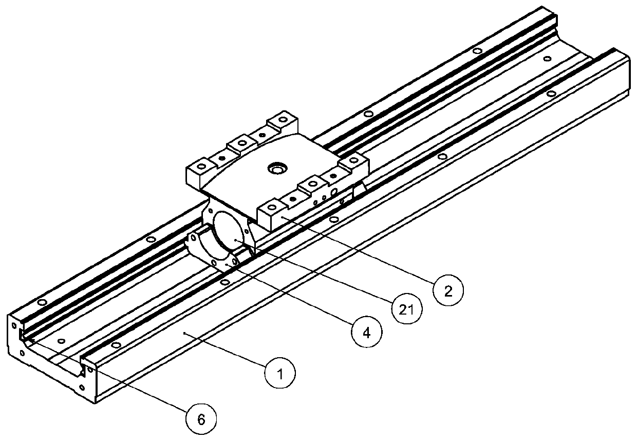 Ball screw and motor integrated driving electric cylinder