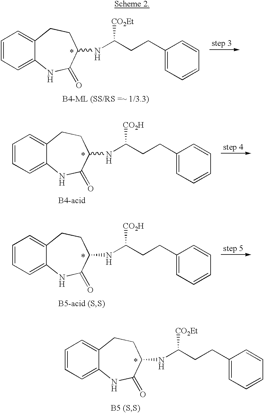 Asymmetric synthesis of a key intermediate for making benazepril and analogues thereof