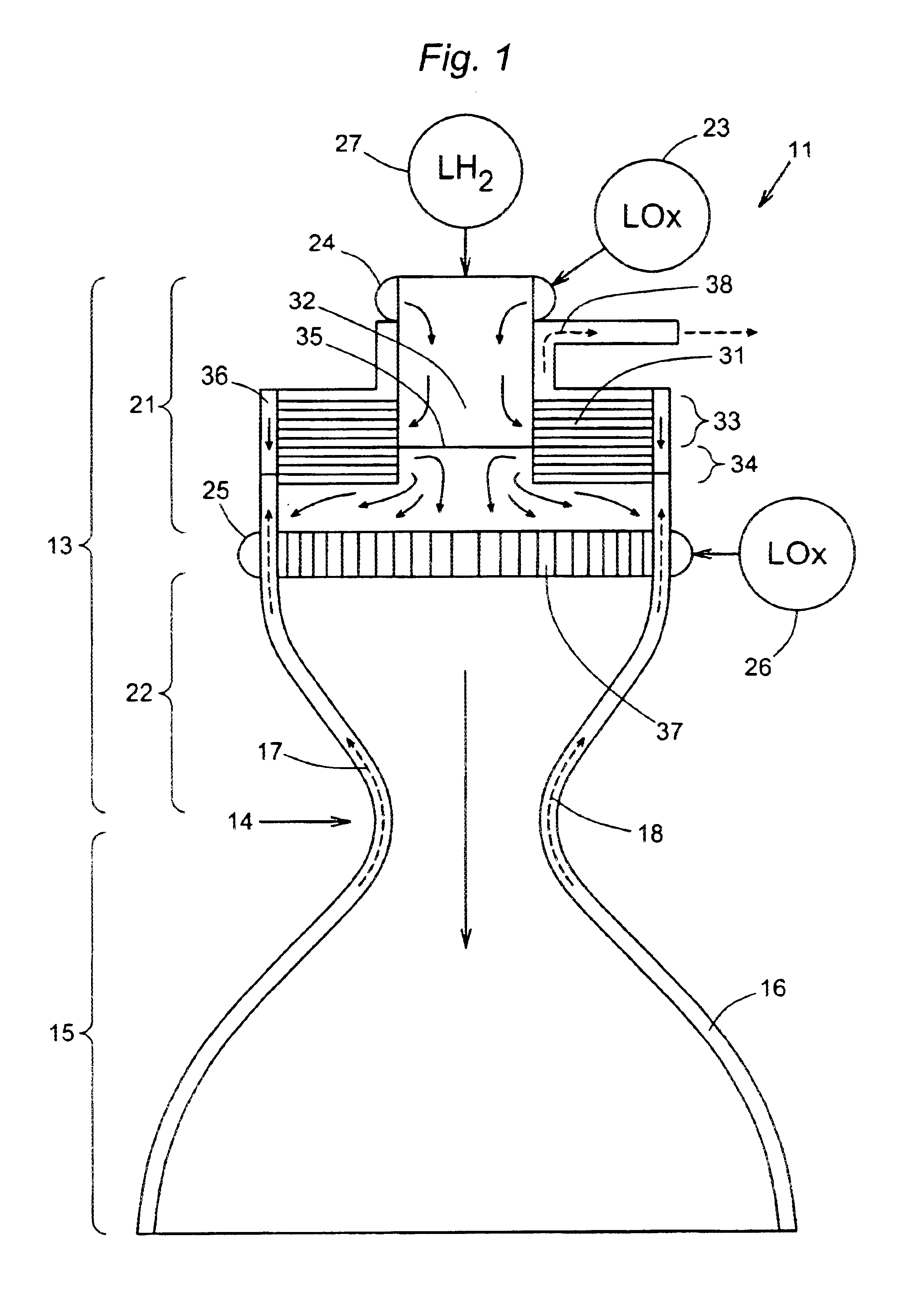 Expander cycle rocket engine with staged combustion and heat exchange