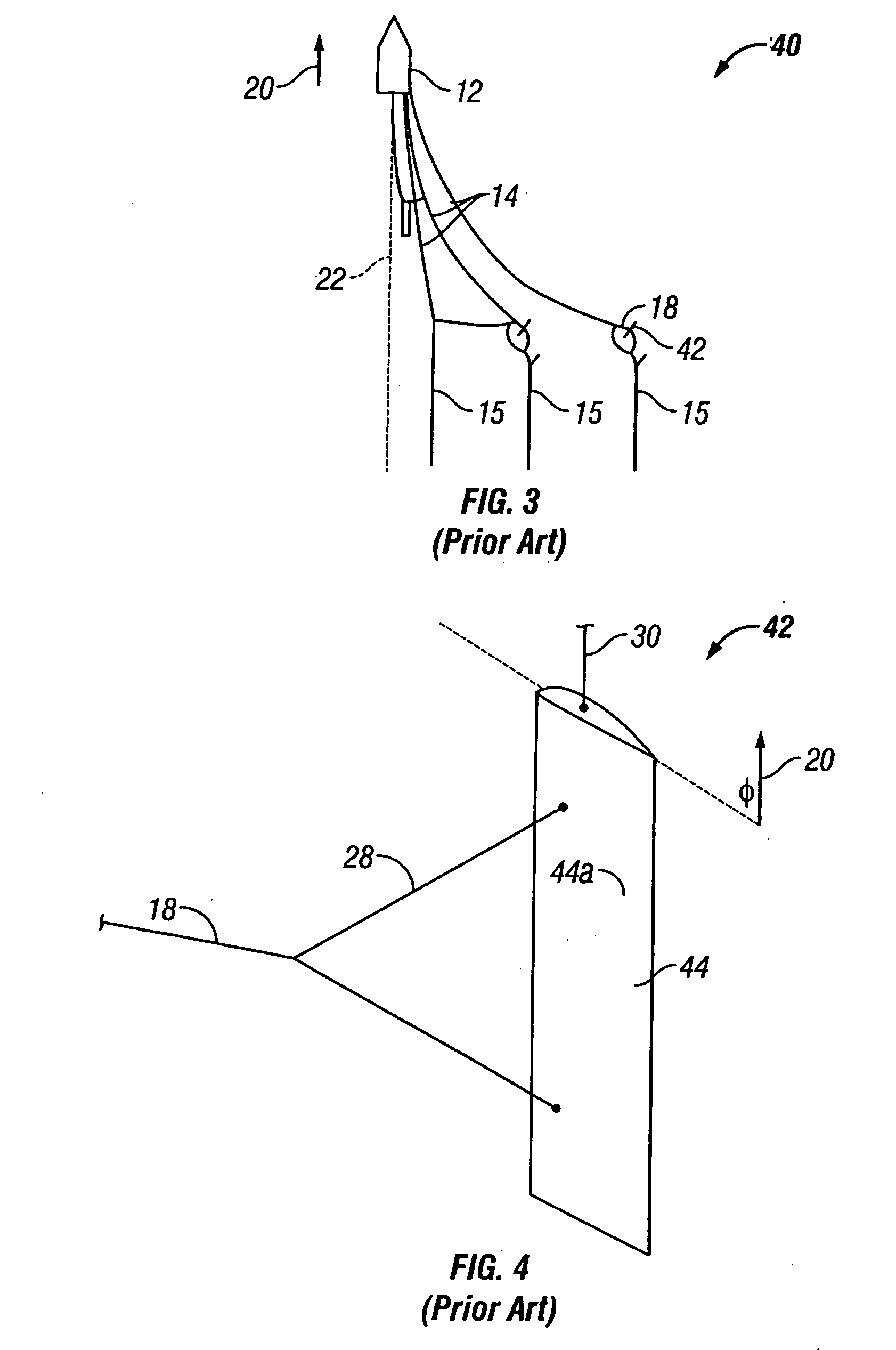 System for Depth Control of a Marine Deflector