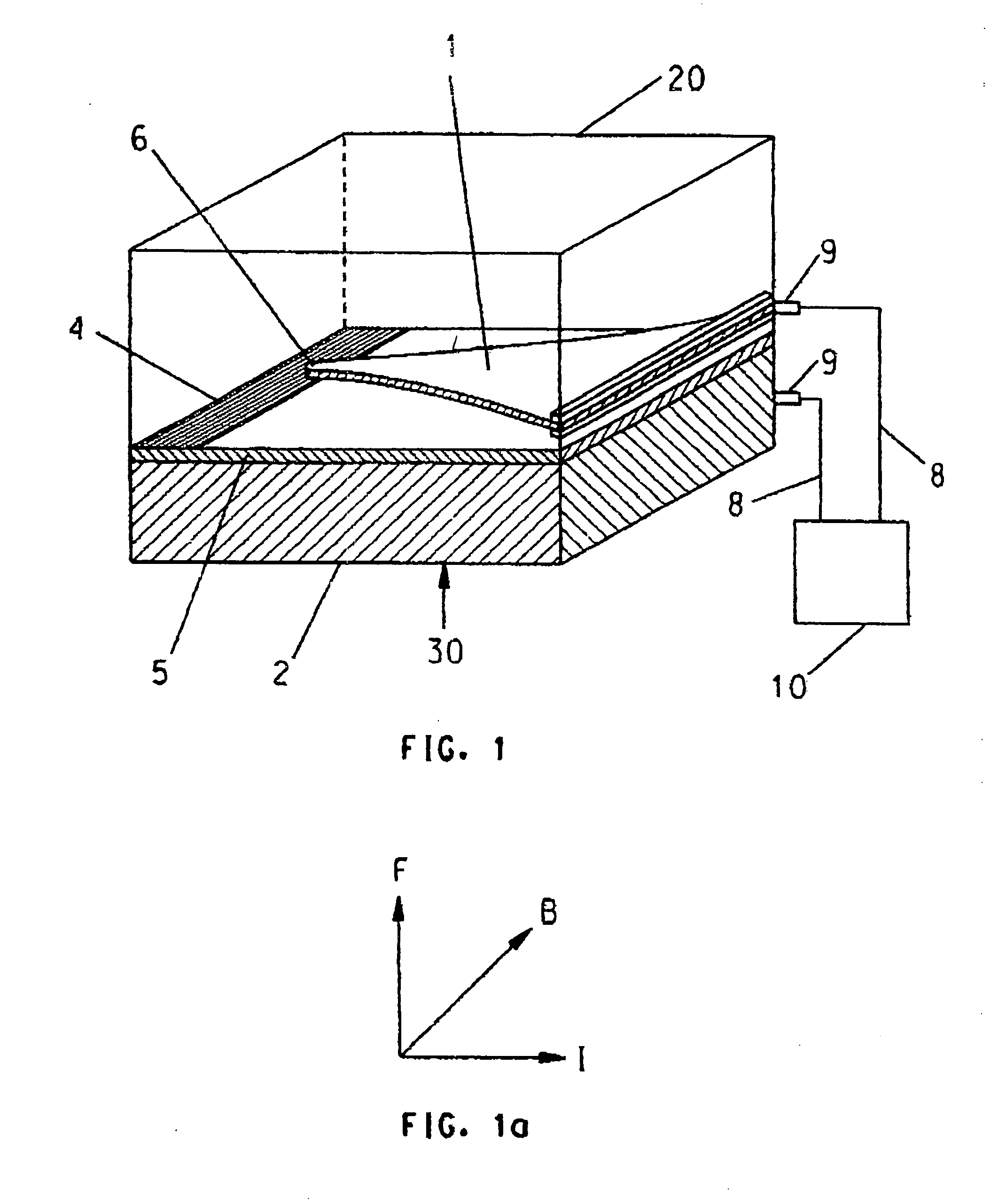 Closely spaced electrodes with a uniform gap