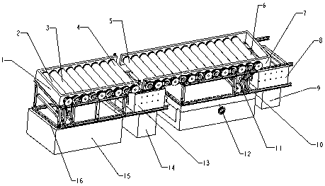 Device for packing and counting cylindrical bar materials