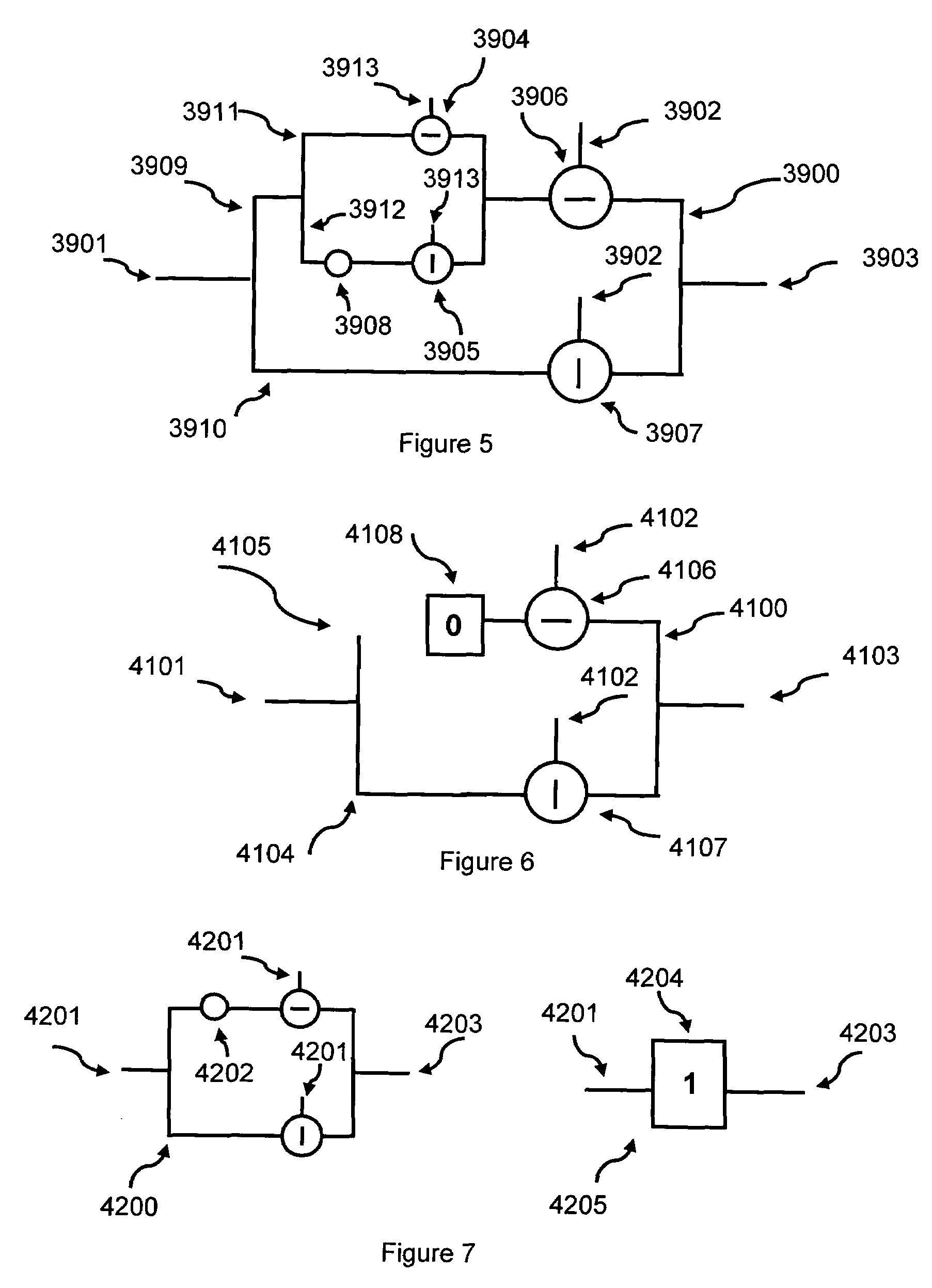Single and composite binary and multi-valued logic functions from gates and inverters