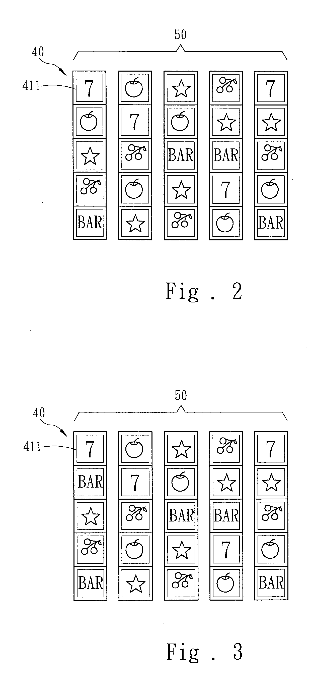 Game system and method providing card symbols collection