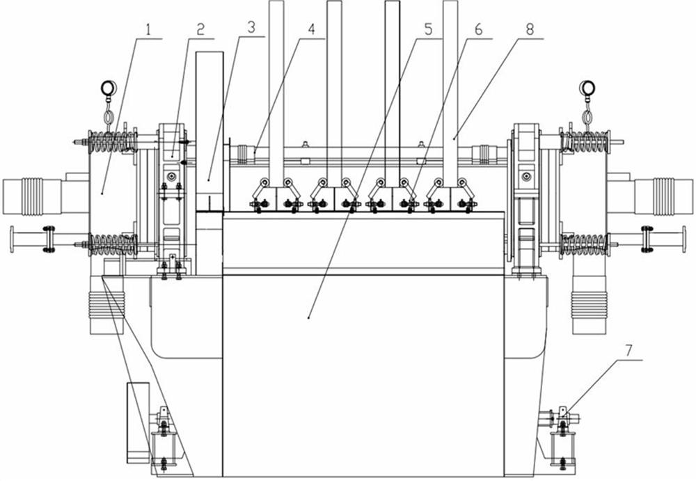 Novel double-vacuum disc type filter