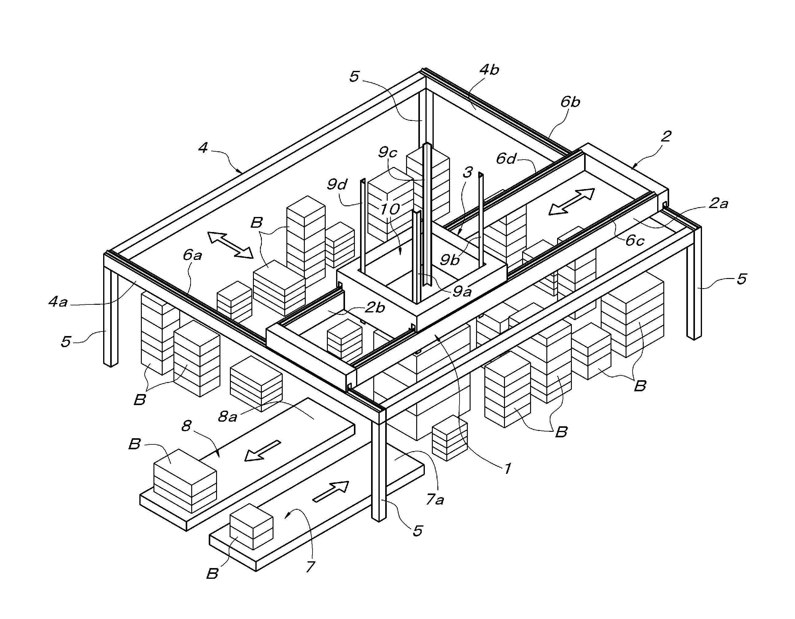 Transport Device For Article Transport Boxes