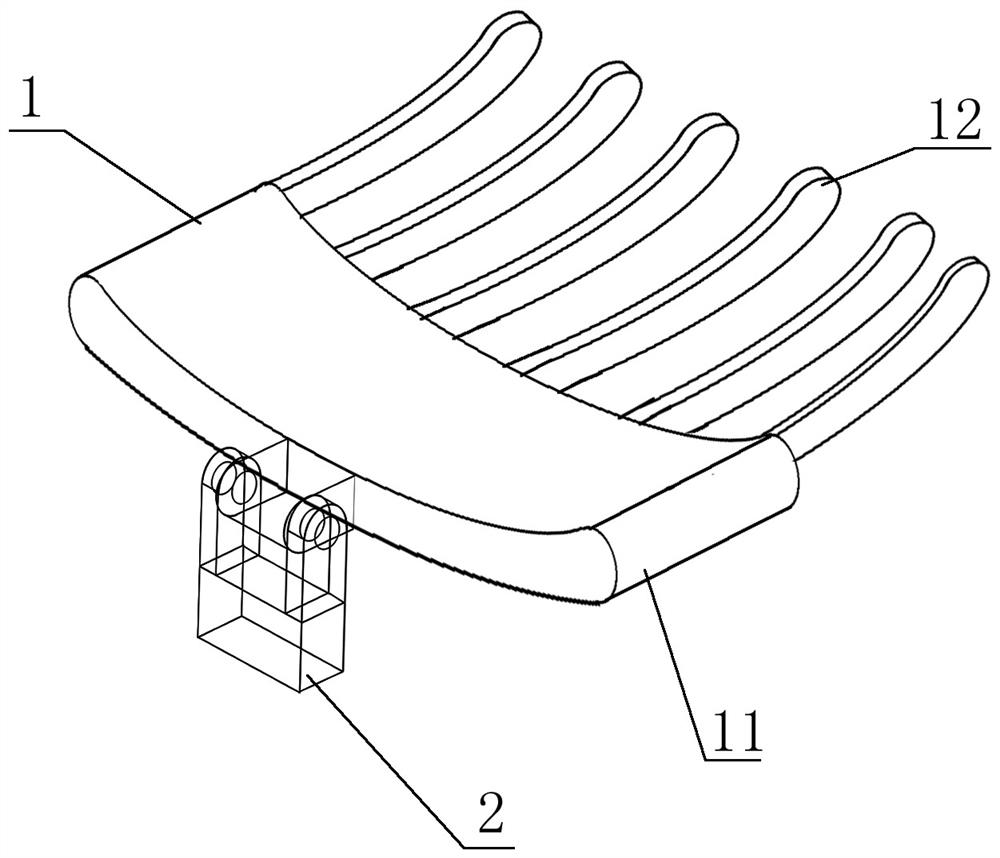 Hairdressing seat auxiliary device