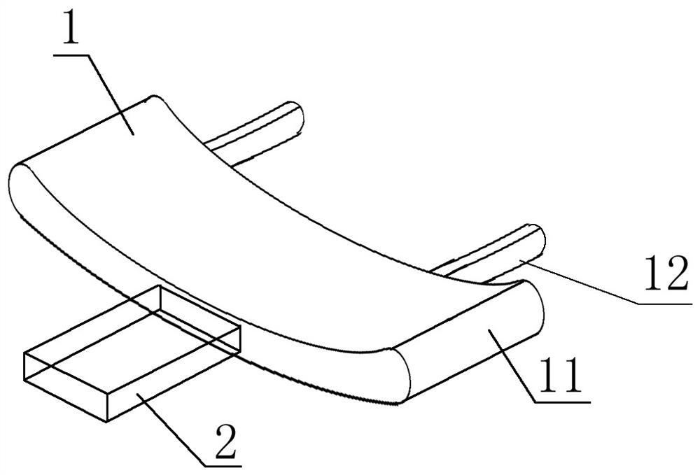 Hairdressing seat auxiliary device