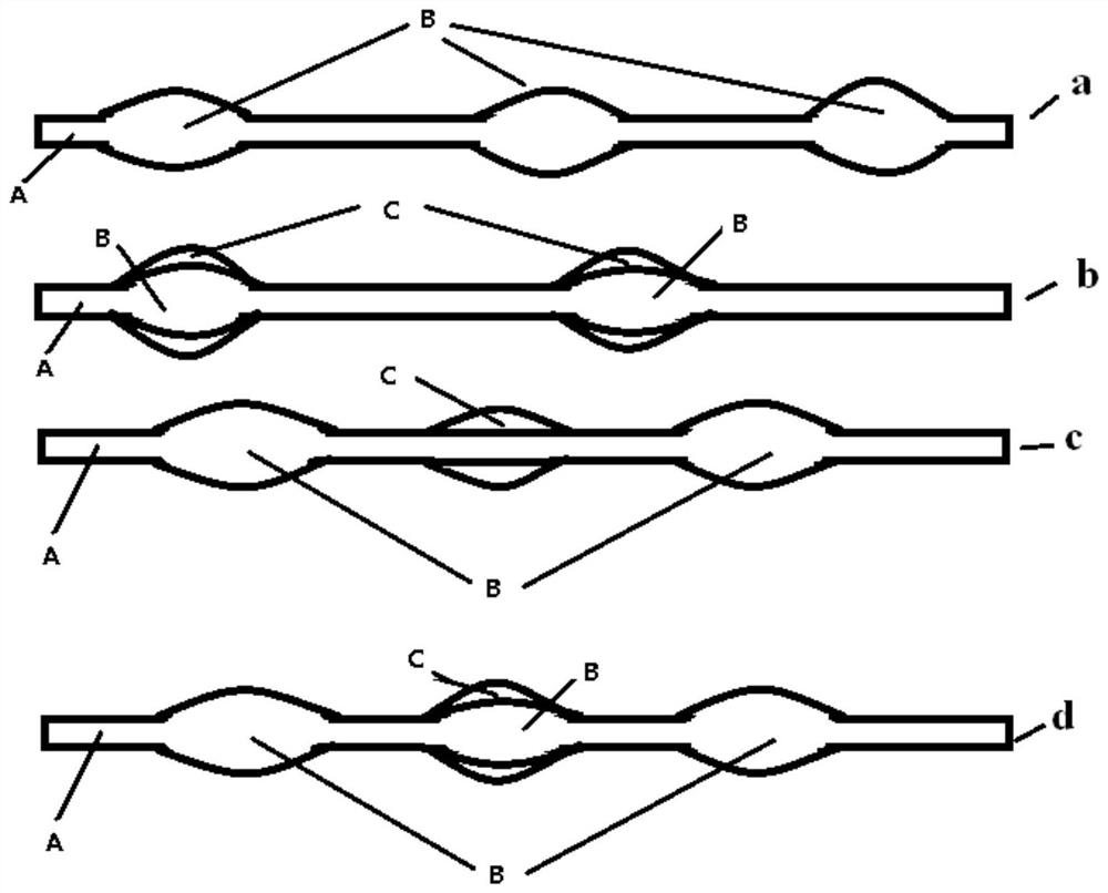 A kind of slub yarn and its production method