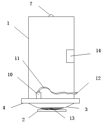 Wall-hooked device based on college entrance examination countdown