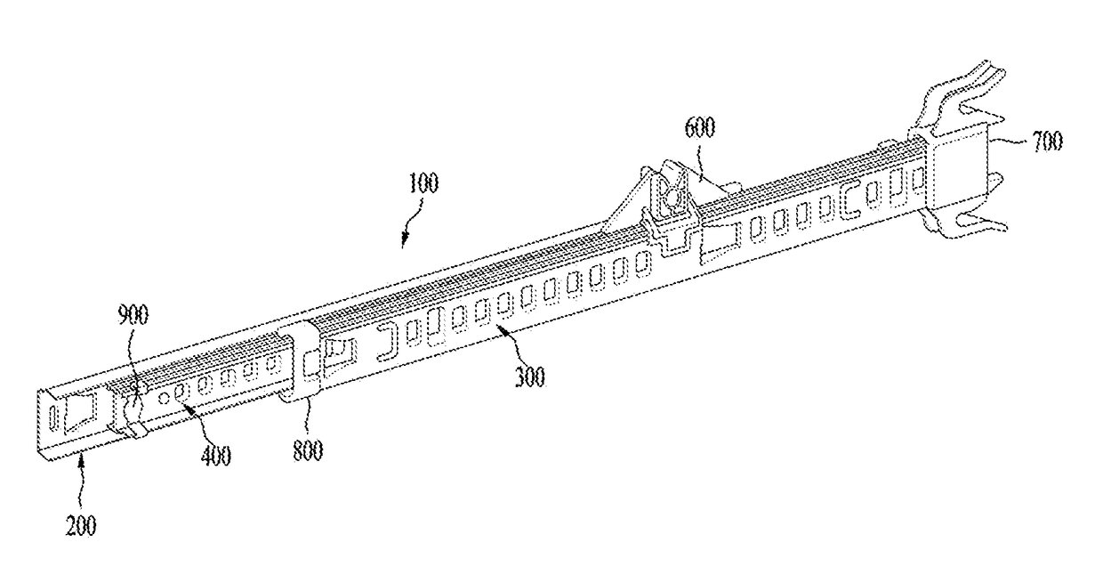 Drawer rail and home appliance including the same