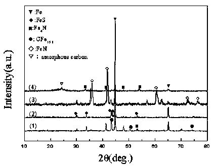 Carbon-layer-coated nano iron having butterfly wing microscopic structure and preparation method thereof