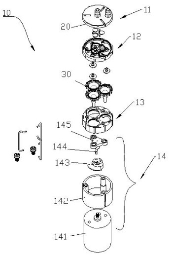 Pulse type fluid mixing diaphragm pump and mixing ratio design method thereof