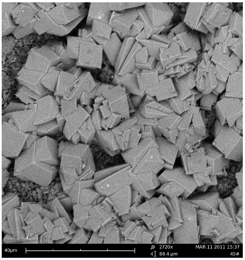 Ionothermal synthesis method of CHA type microporous aluminum phosphate molecular sieve membrane