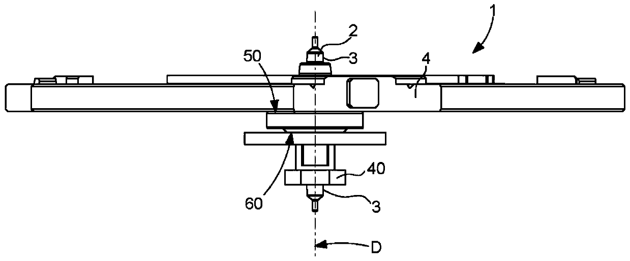 Timepiece component having shaft-like portion made of non-magnetic alloy