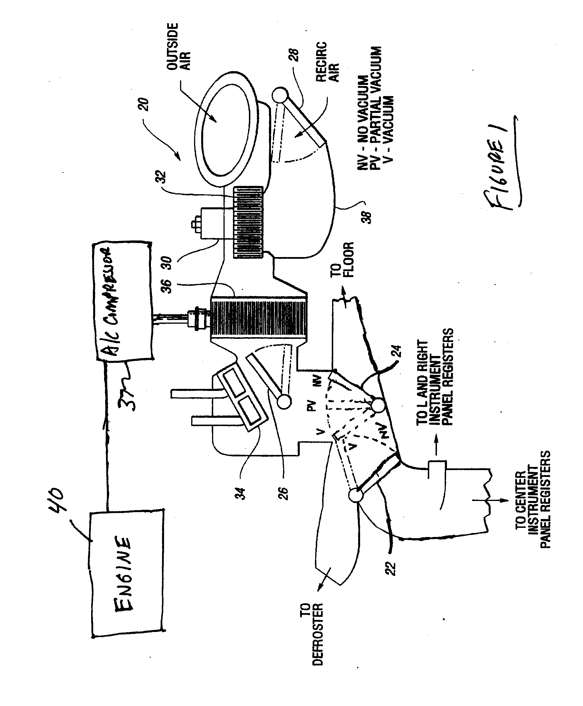 Hybrid-electric vehicle with automatic climate control strategy