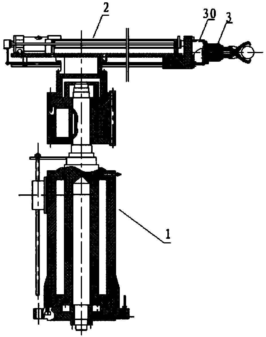 Hydraulic large mechanical arm