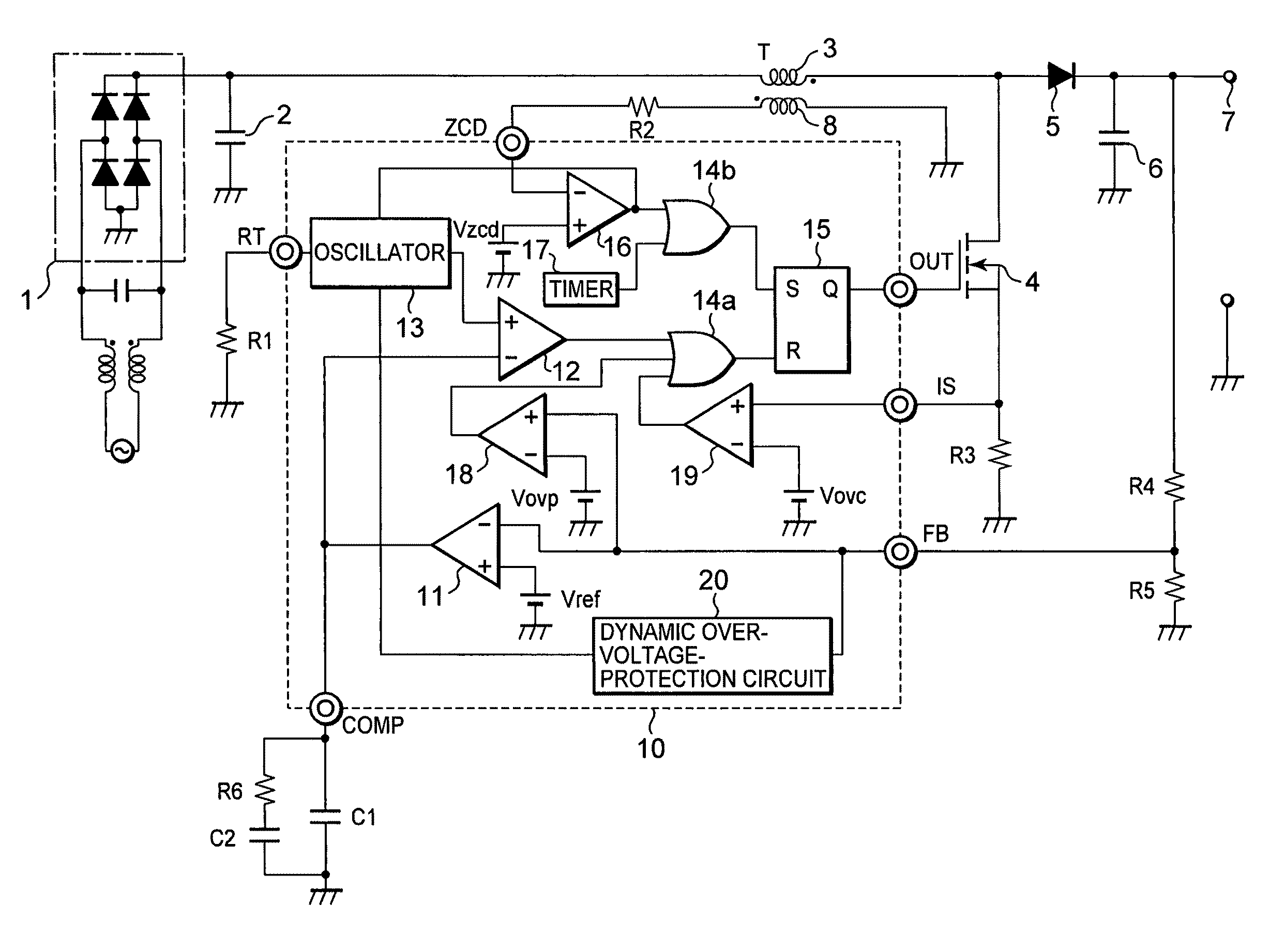 Switching power supply circuit