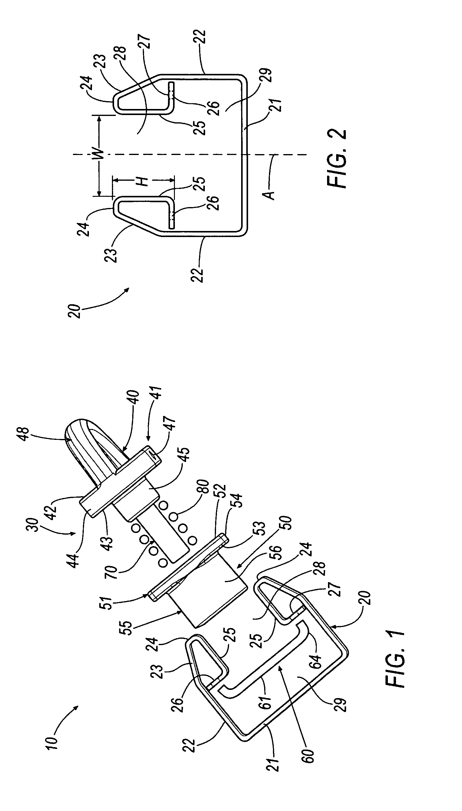 Adjustable tie down mechanism for roof rack and interior rail systems