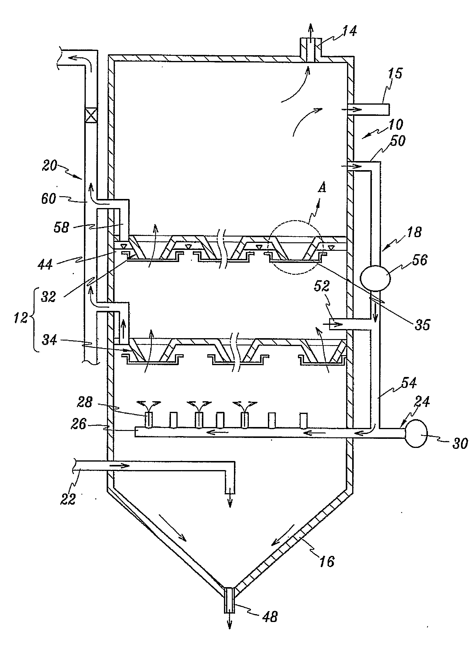 Fluids Fluxion Method and Plant for Wastewater Treatment