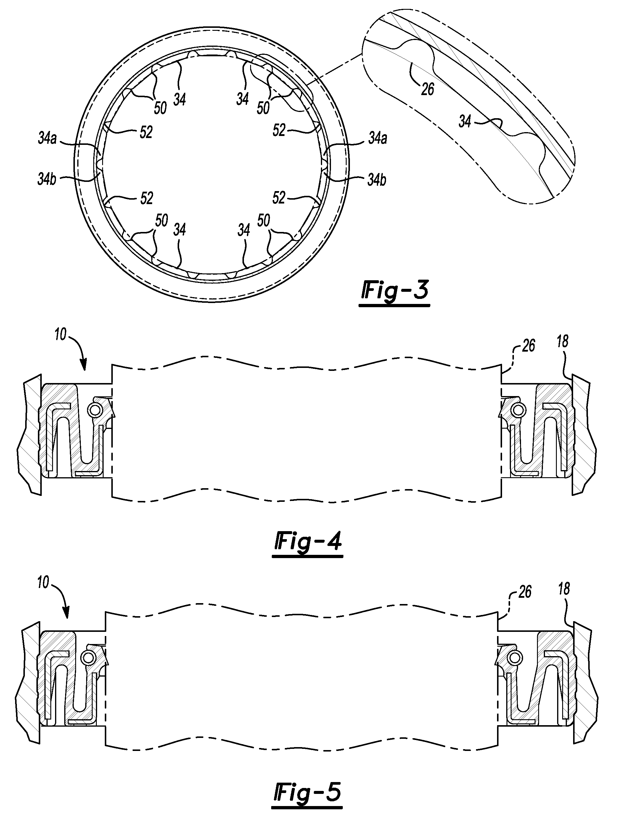 Radial Shaft Seal with Large Radial Offset Accommodation