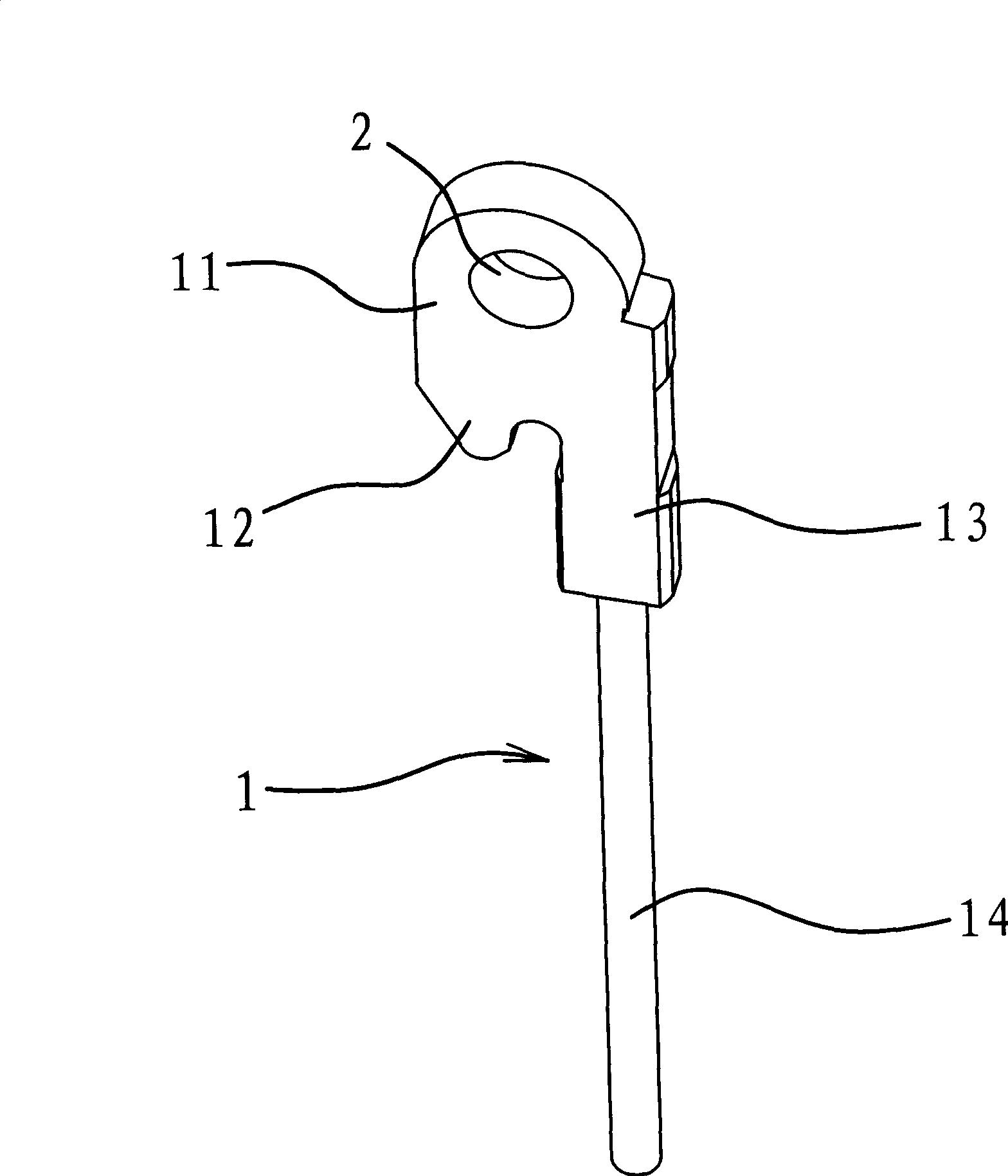 Method of making spring core for glasses earpiece and product thereof