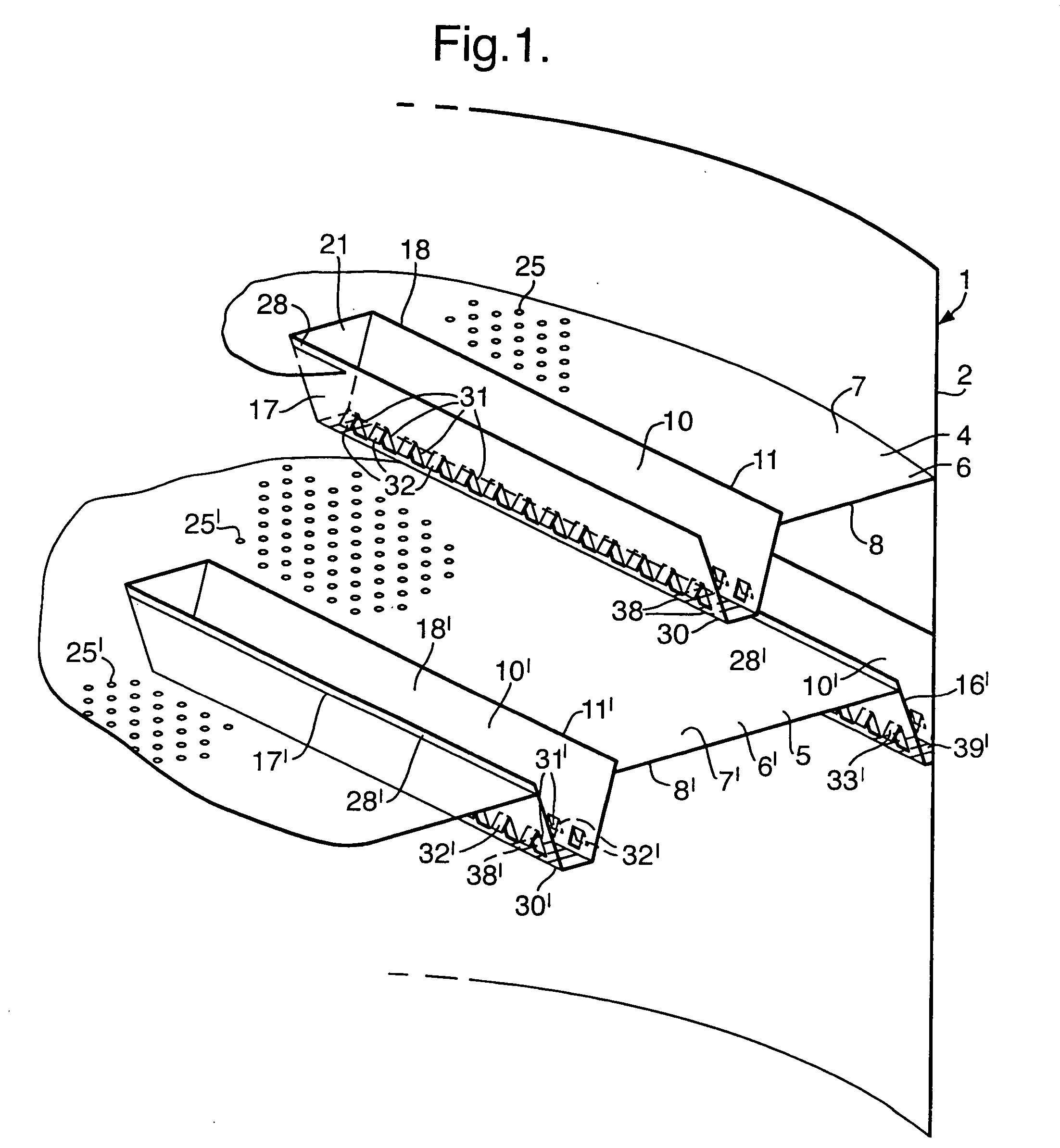 Gas-liquid contacting tray