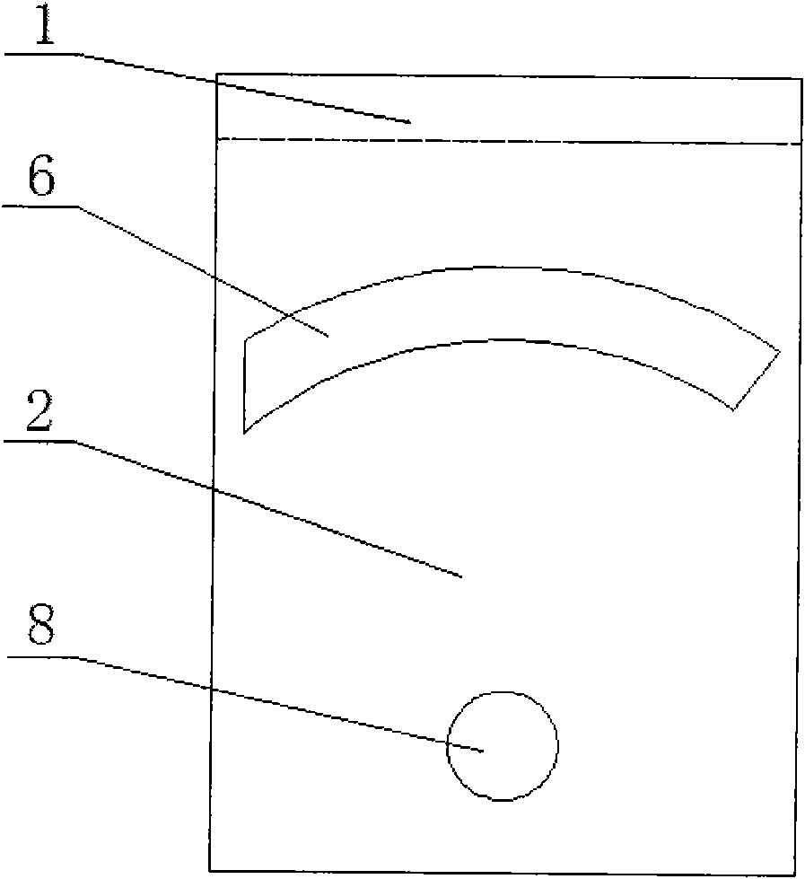 Rotary open type double layer packing box