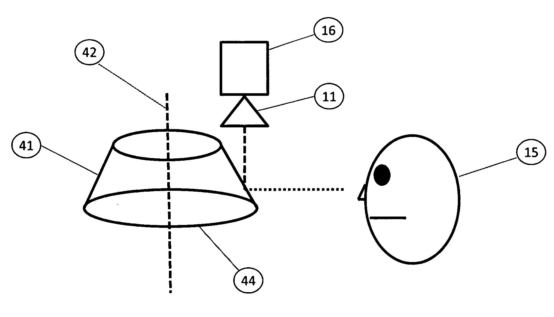 Mirror system and method for acquiring biometric data