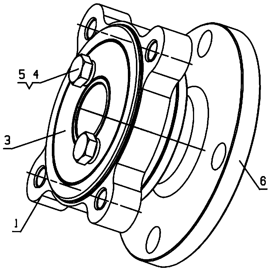 A fan damping shaft