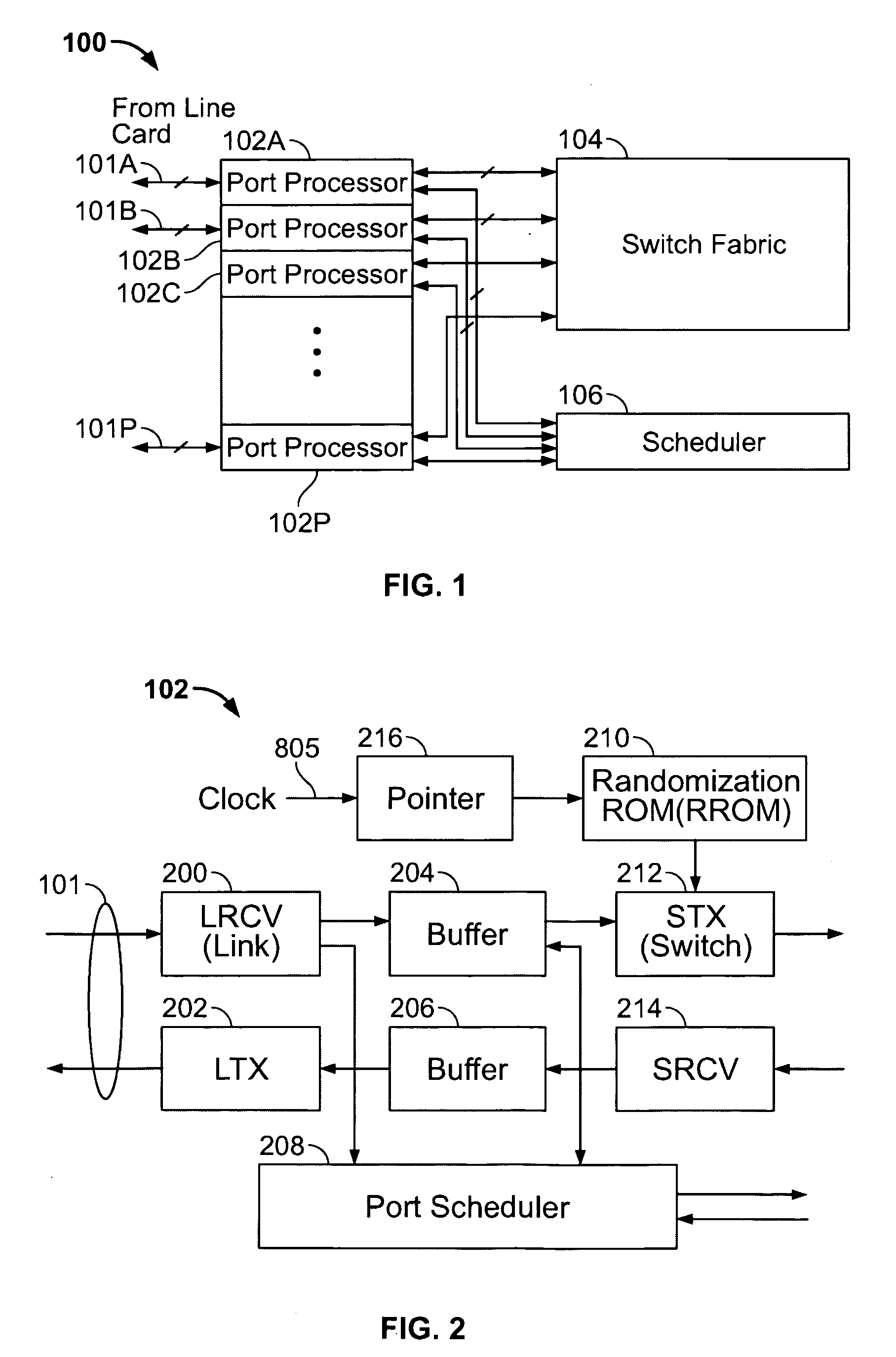 Configurable virtual output queues in a scalable switching system
