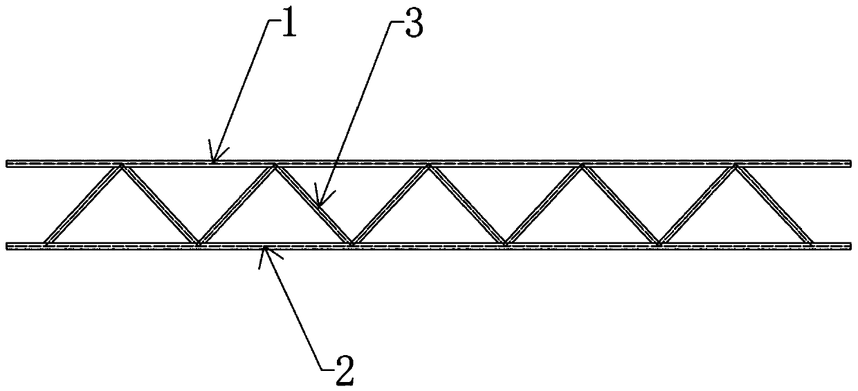 A kind of composite material lattice structure and preparation method