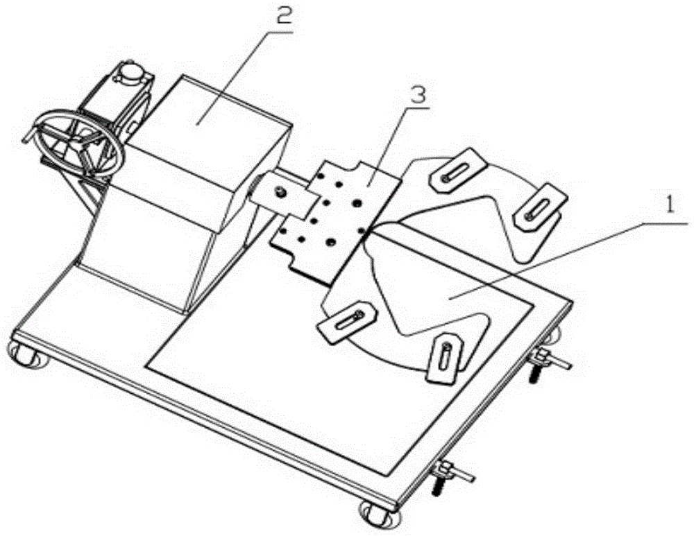 Flip bracket for maintenance of axle differential