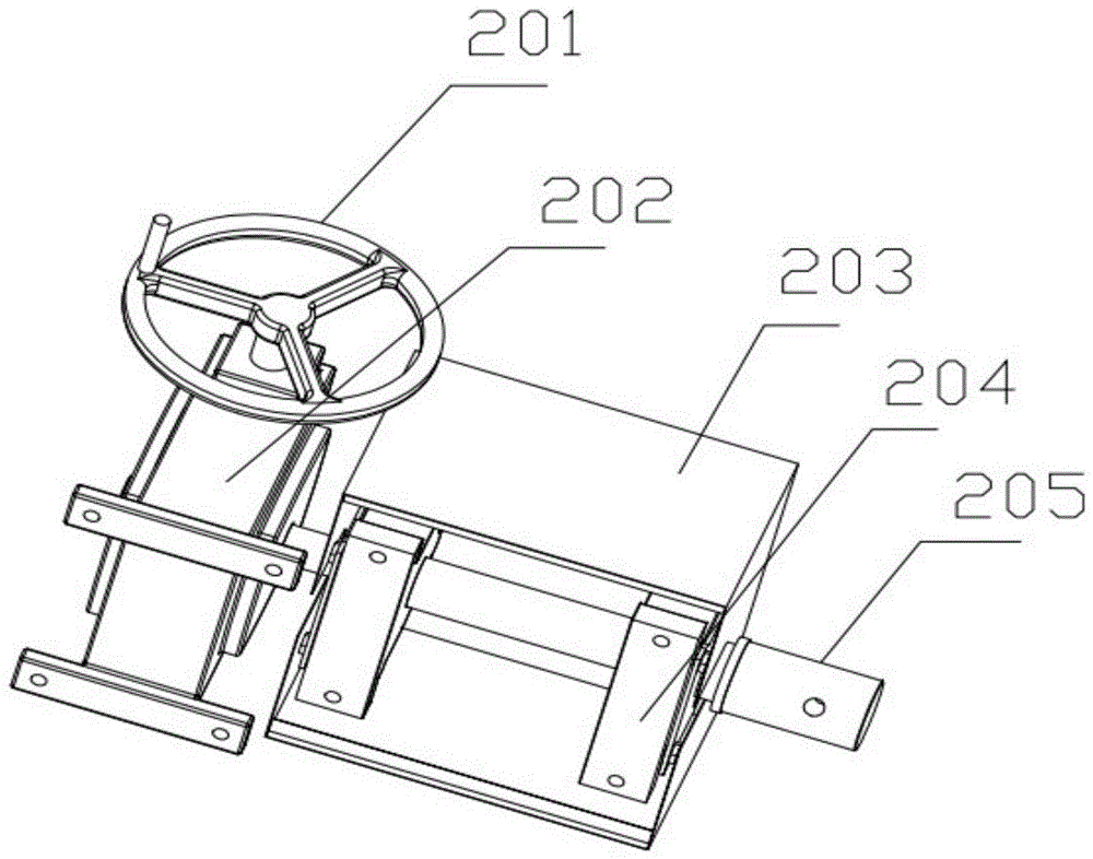 Flip bracket for maintenance of axle differential