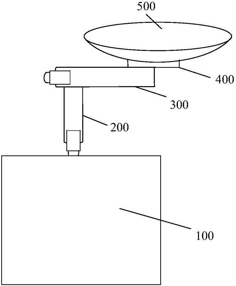 Method for increasing movement stability of driving mechanism of spaceborne antenna with gap