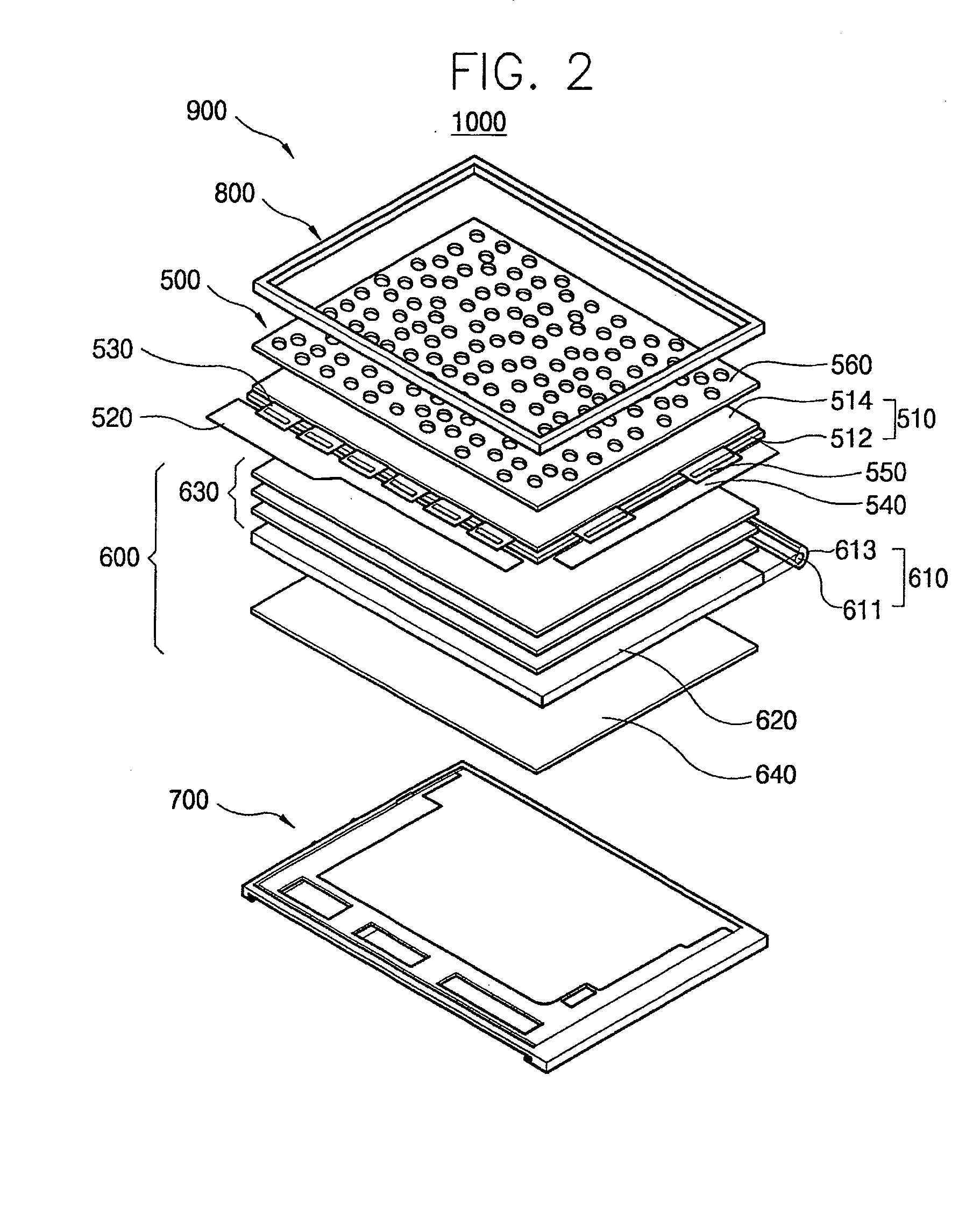 Liquid crystal display device having a light path changing means having a porus film with a plurality of pores