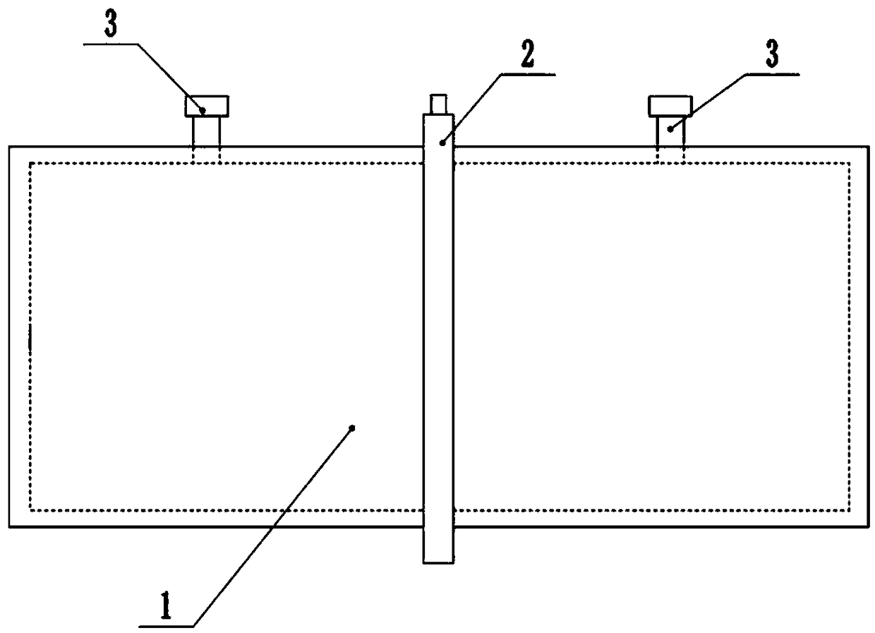 Hole sealing bag and production process thereof