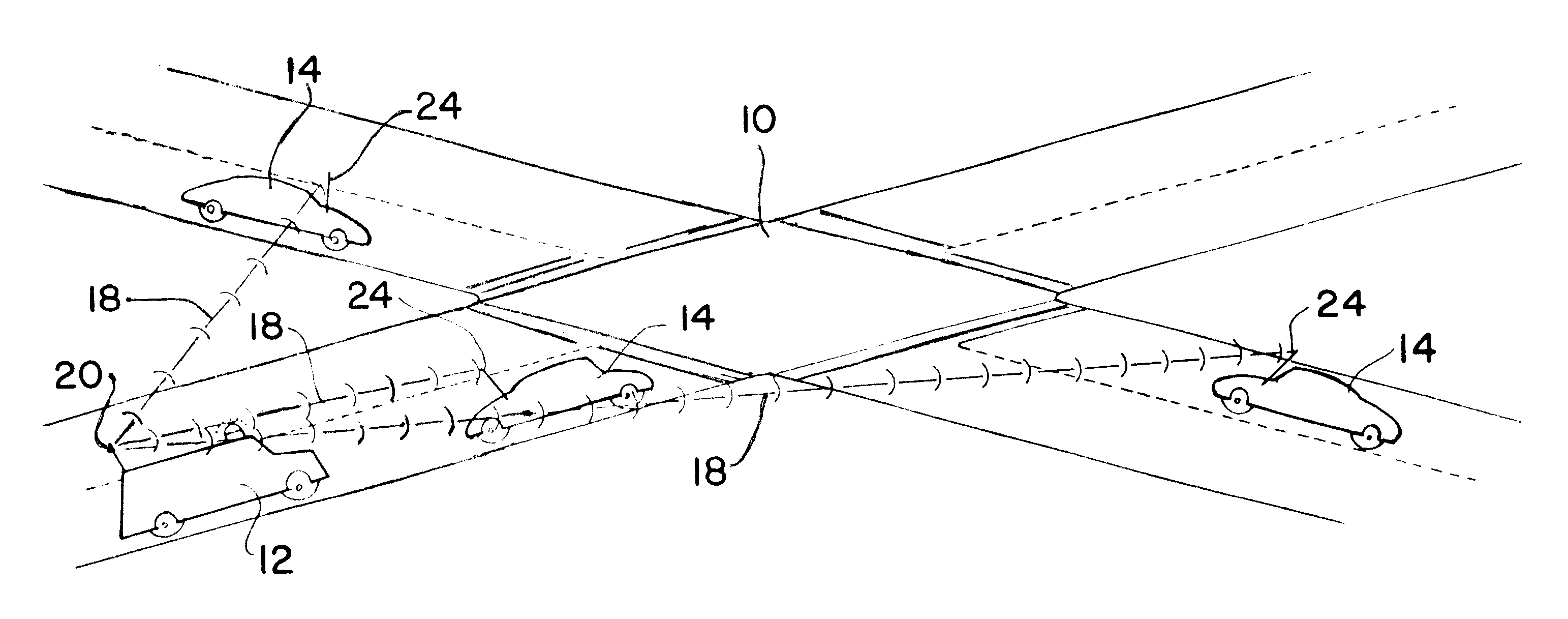 Emergency vehicle warning system and method