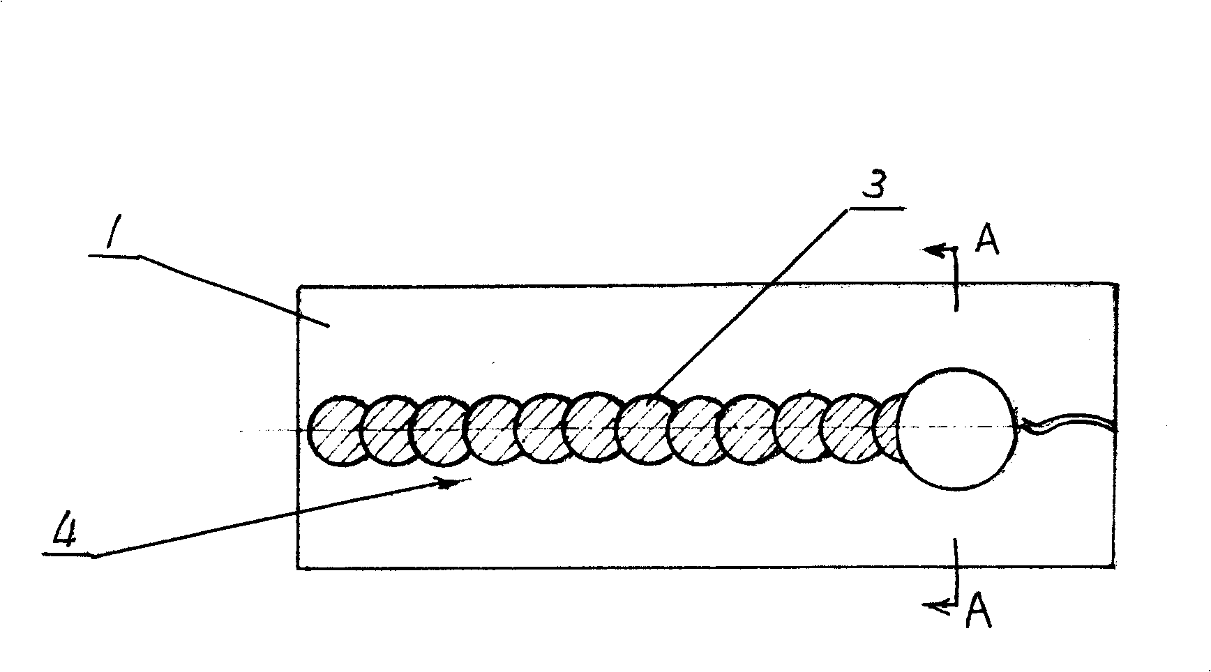 Friction stitch welding experimental device