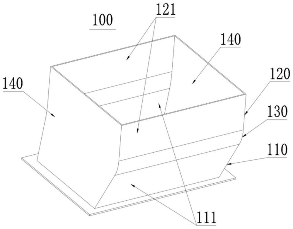 Check valve, low-resistance exhaust device and range hood