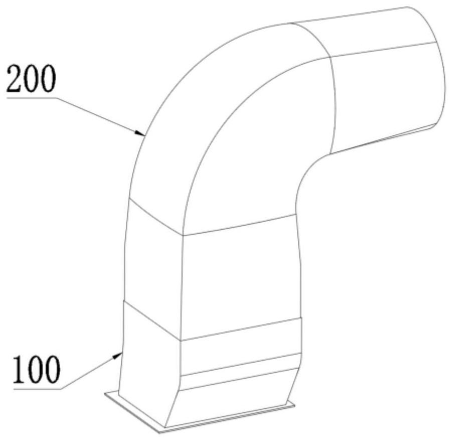 Check valve, low-resistance exhaust device and range hood